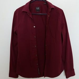 NEW Armani Exchange Men's Button Down